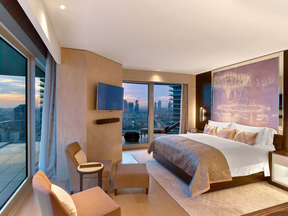 Raffles Istanbul Suite, 1 Double Bed ( Urban view )
