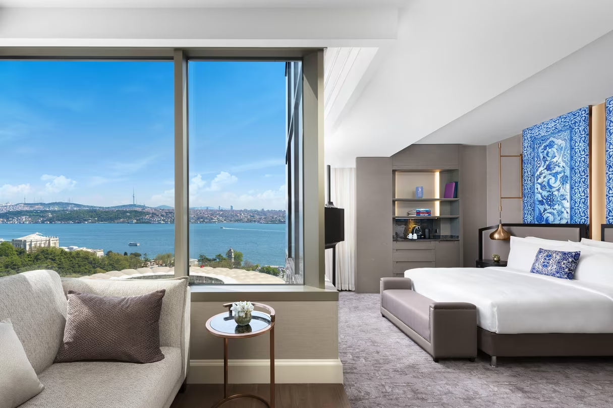 The Ritz-Carlton, Istanbul Premium Room, 1 King Bed, Sea View