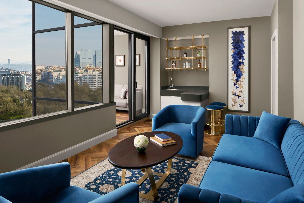 The Ritz-Carlton, Istanbul Istanbul Suite, 1 Bedroom, Balcony