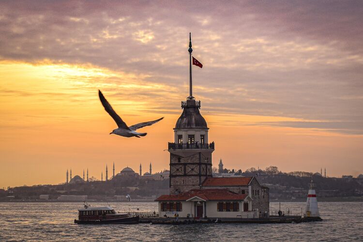 Bosphorus and Two Continents 